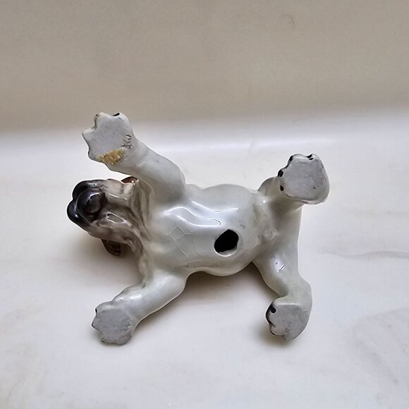 Vintage Hagen Renaker DW Nobby English Bulldog Puppy Dog Figurine - Picture 7 of 8